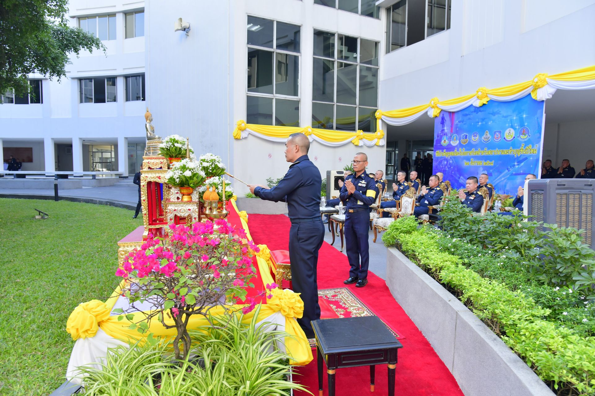 พิธีบำเพ็ญกุศลเนื่องในโอกาสวันคล้ายวันสถาปนา ๘ กรม ครบรอบ ๗๓ ปี และวันขึ้นปีใหม่ พุทธศักราช ๒๕๖๙