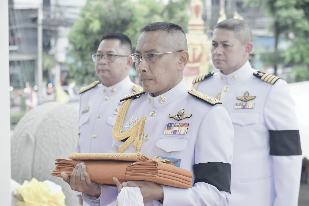 รอง ผบ.ทอ.เป็นประธานในพิธีทอดกฐินพระราชทาน